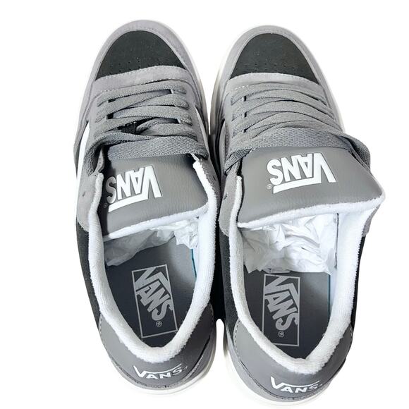 Vans Off The Wall Hylane Sneaker Shoes Men 9 Women 10.5 Gray White Black - Picture 5 of 7